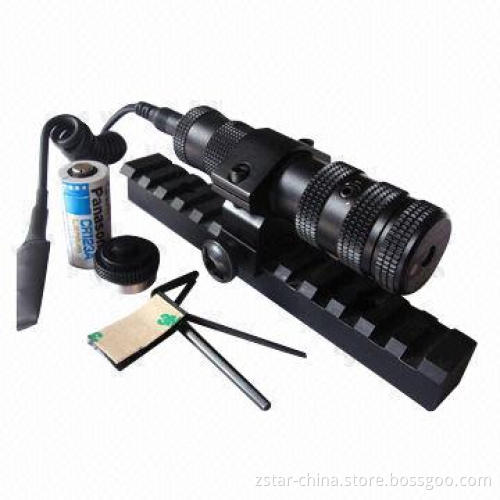 5-30mW Shock-proof 532nm Wavelength Laser Sight with FDA Mark, 15 to 55°C Operating Temperature